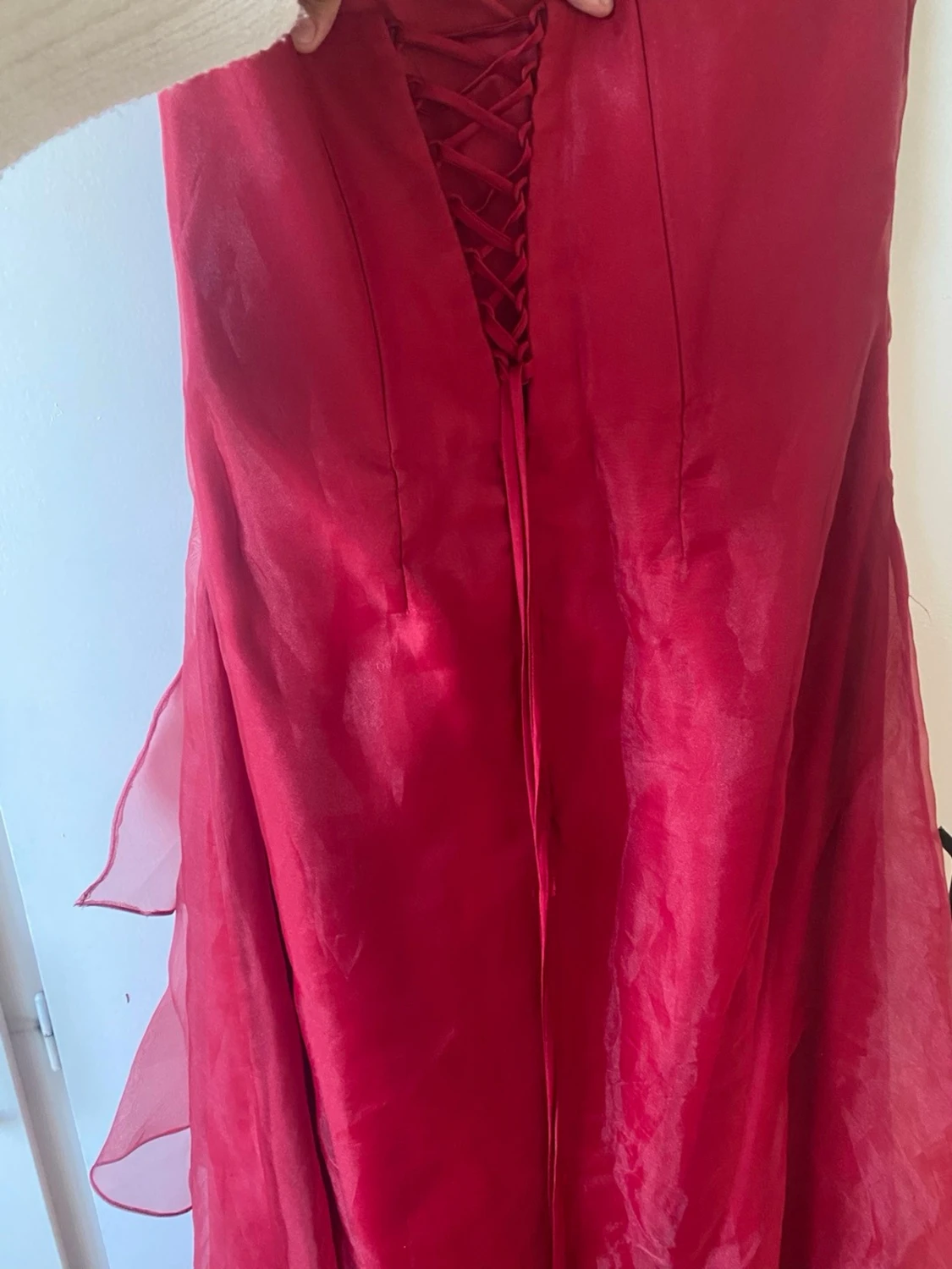 Röd balklänning  - 2