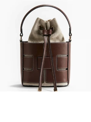 brun trendig väska - säljer denna väska som jag köpte på plick 