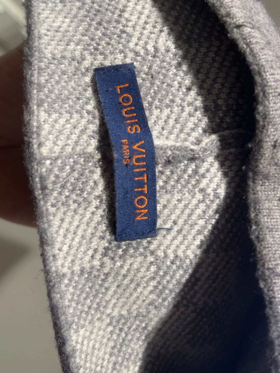 Grå rutig väst från Louis Vuitton