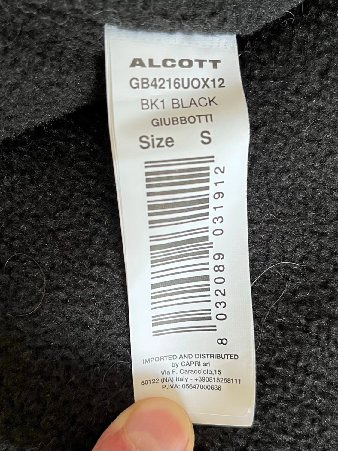 Svart skidjacka från Alcott - 6