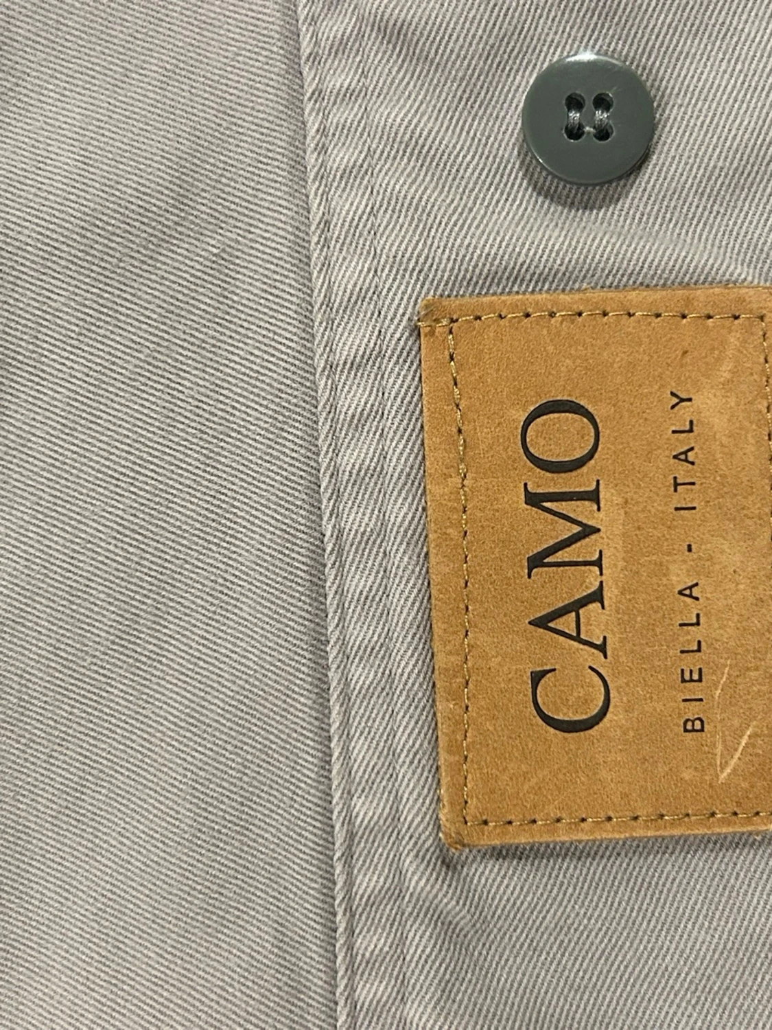 Premium italiensk ljusgrå vårjacka från CAMO - 2