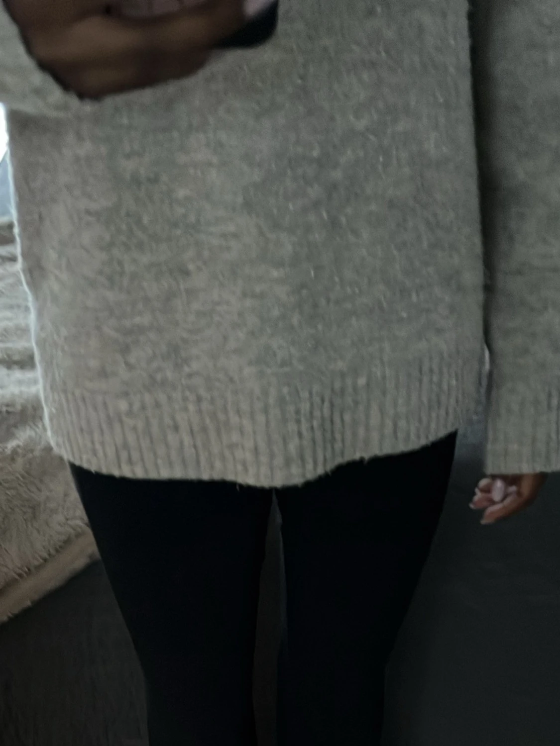 Beige stickad tröja Pull&Bear - 4