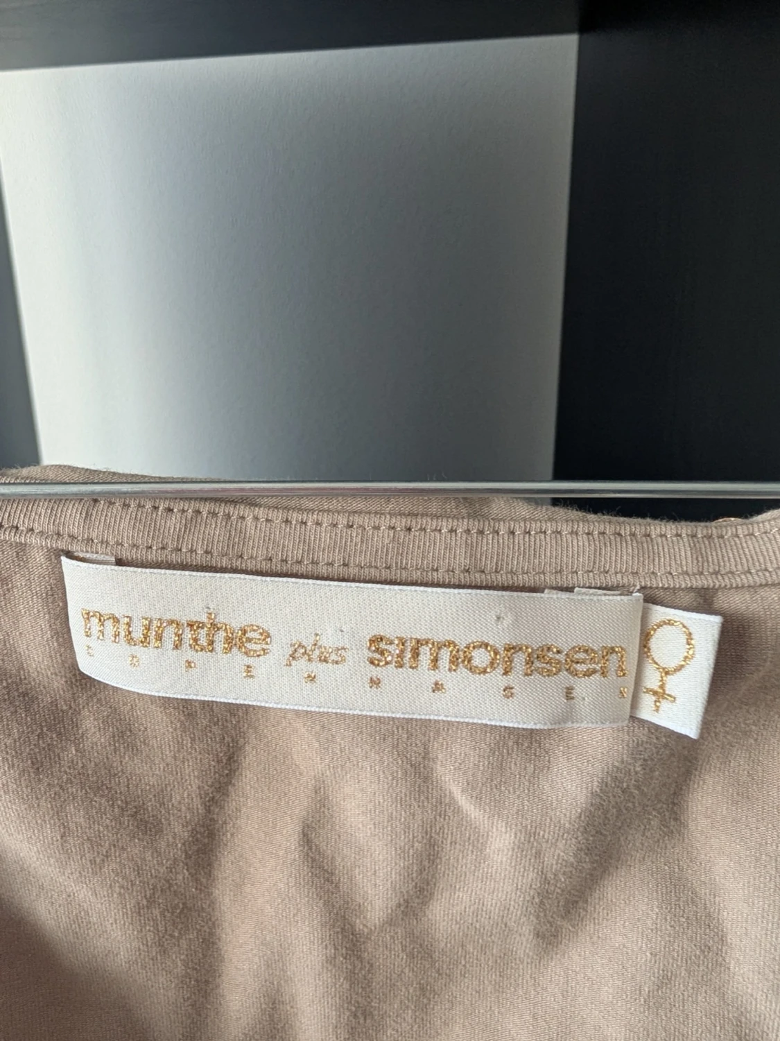Beige linnetopp från Munthe plus Simonsen - 2