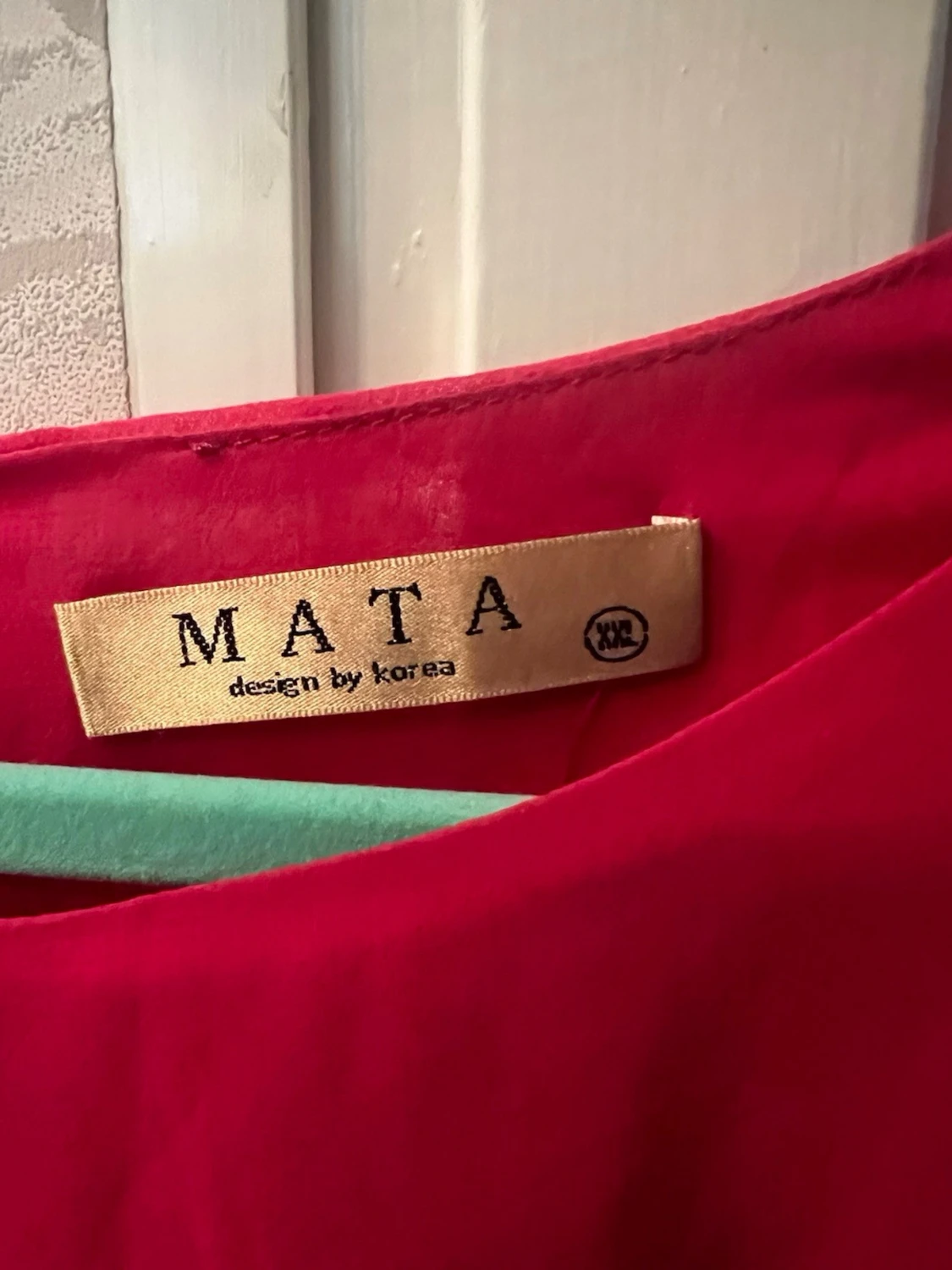 Rosa spetsblus från MATA storlek XXL - 3