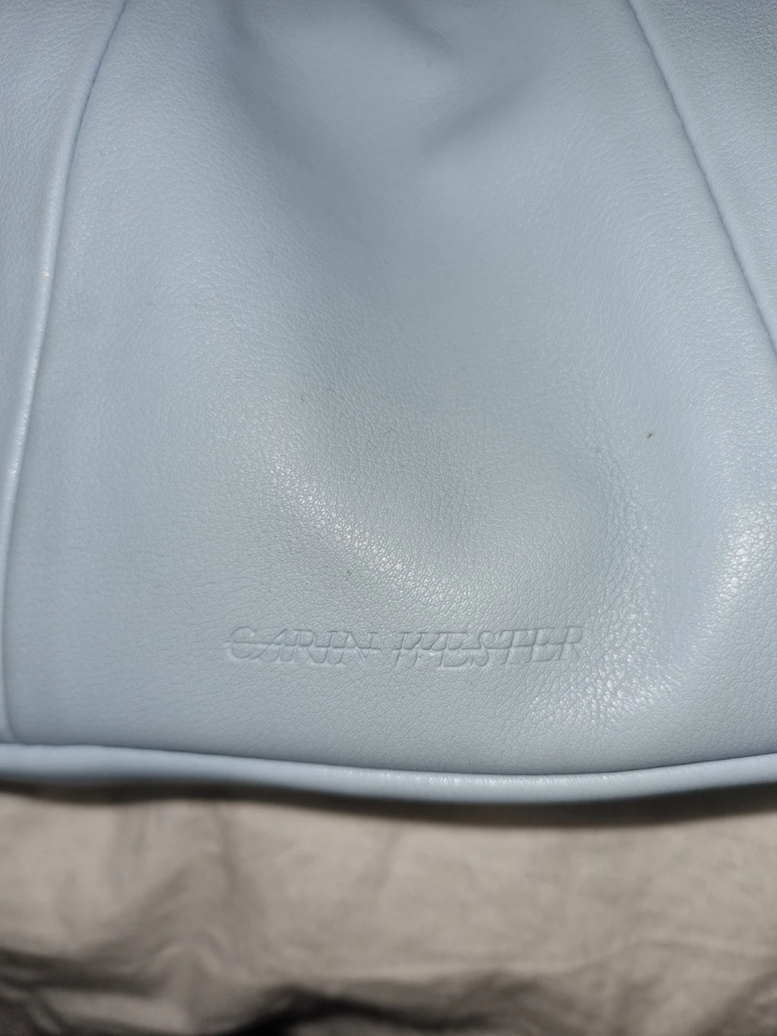 Ljusblå axelväska från Carin Wester - 2