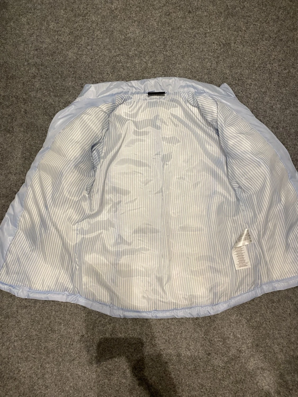 Ljusblå pufferjacka från Janina - 1