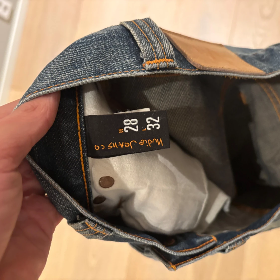 Blå jeans från Nudie Jeans Co W28 L32 - 3