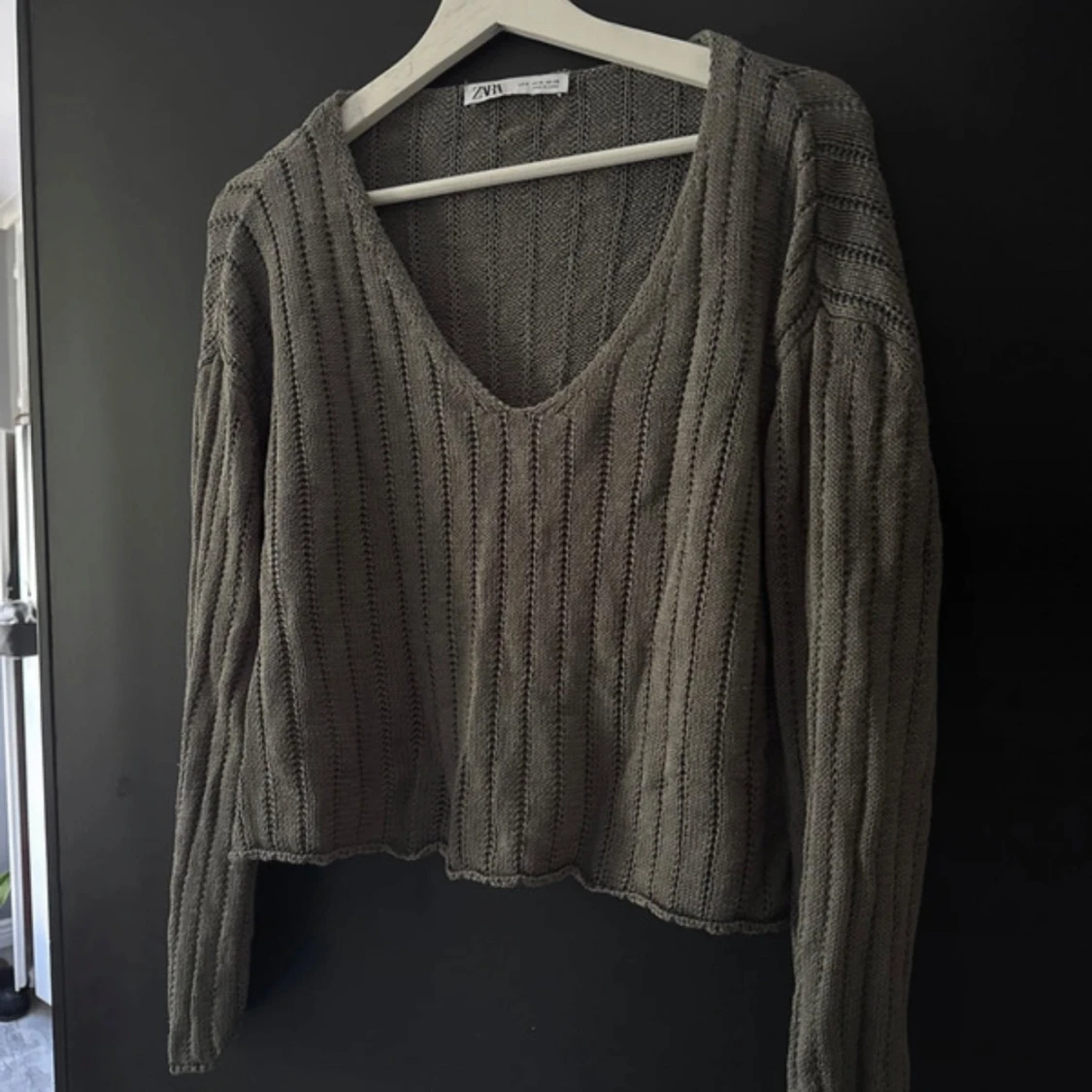 Virkad tröja från Zara