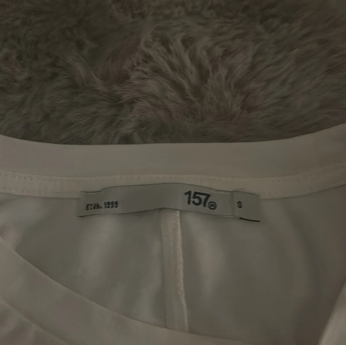 Vit långärmad topp från 157 - 2