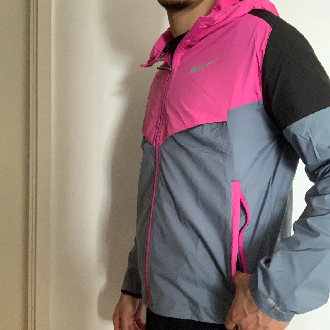 Nike jacka i rosa - 1