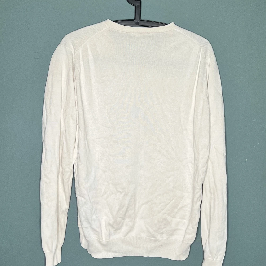 Vit v-ringad tröja från Lyle & Scott - 1