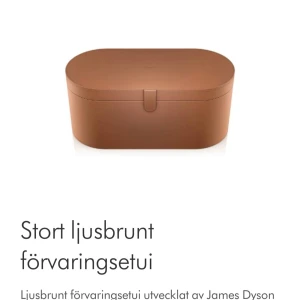 ljusbrunt förvaringsetui dyson  - ljusbrunt förvaringsetui utvecklat av James Dyson. 