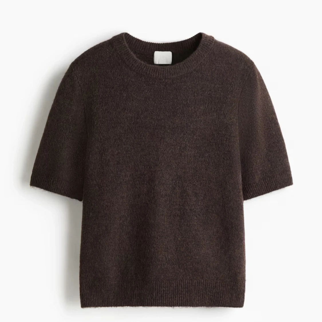 Brun stickad  tröja