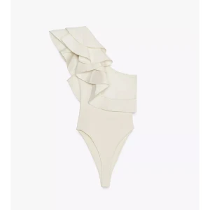 Body med volanger  - INTRESSEKOLL på denna supersöta body! Pris kan diskuteras💓💓