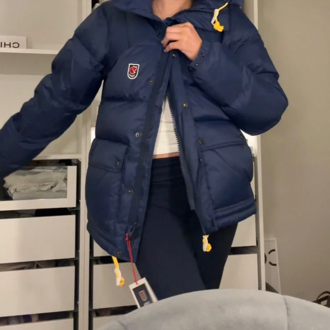 Mörkblå Fjällräven jacka  - 2