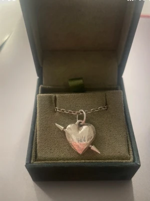 Maria Nilsdotter halsband -  Säljer ett vackert och eftertraktat halsband från Maria Nilsdotter, modellen Tuvstarrs Heart Necklace. Ett ikoniskt smycke i 925 sterling silver med hjärtformat hänge.  Halsbandet är i mycket fint skick och sparsamt använt. Köpt second hand men väl omhändertaget och utan skador.  Detaljer: 	•	Äkta 925 sterling silver 	•	Kedjelängd: ca 45 cm 	•	Hänge: ca 18,5 x 17,5 mm 	•	Originaldesign från Maria Nilsdotter 	•	Nypris ca 2900 kr  