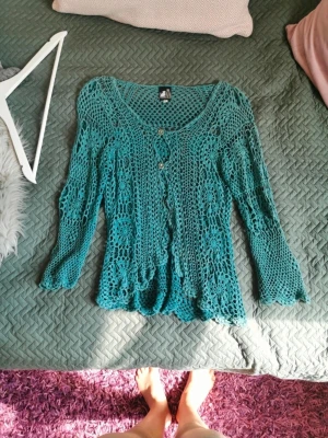 Virkad kofta Noa Noa - Jättefin virkad fofta från Noa Noa i storlek S. Ny pris: 700kr