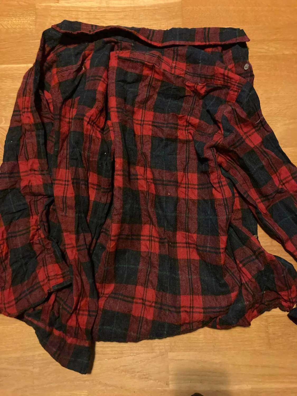 Röd och svart rutig skjorta Cloverpigeon - 1