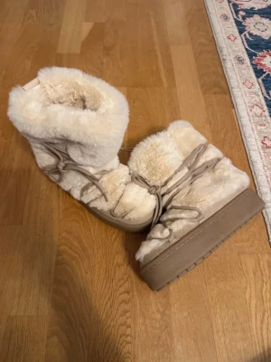 faux fur vinterboots - helt nya