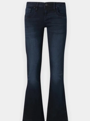 Mörkblå bootcut jeans W27 L32 - Snygga mörkblå jeans med bootcut design 