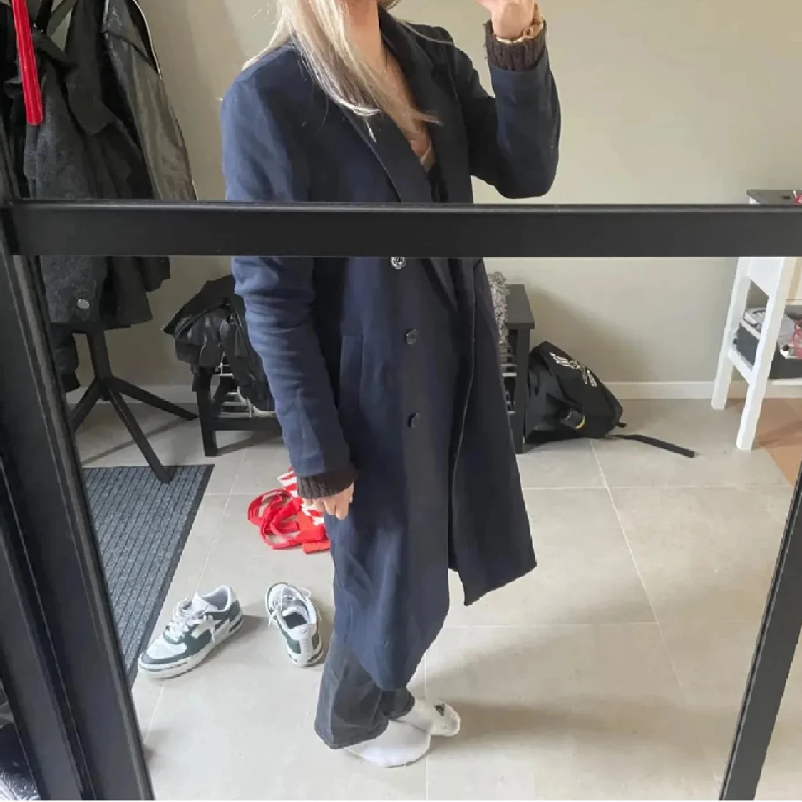 Mörkblå höstkappa  - 1