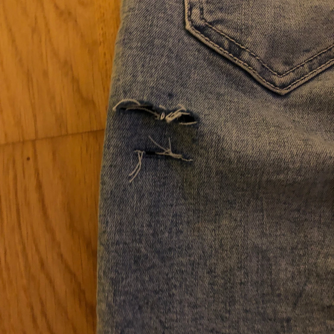 Blå bootcut jeans från Lindex 152 - 3