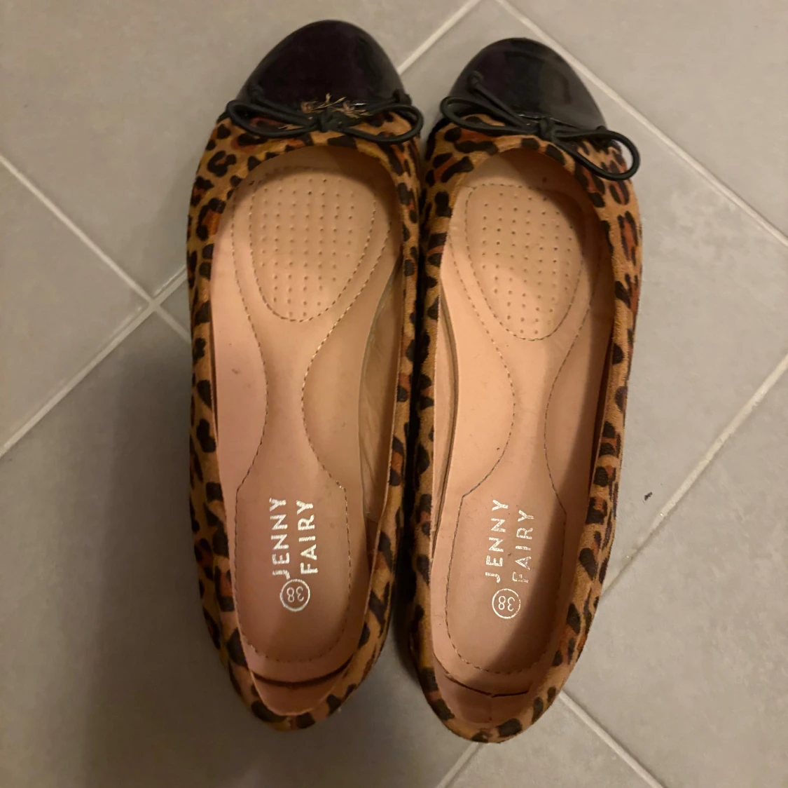 Leopard ballerinaskor - 1