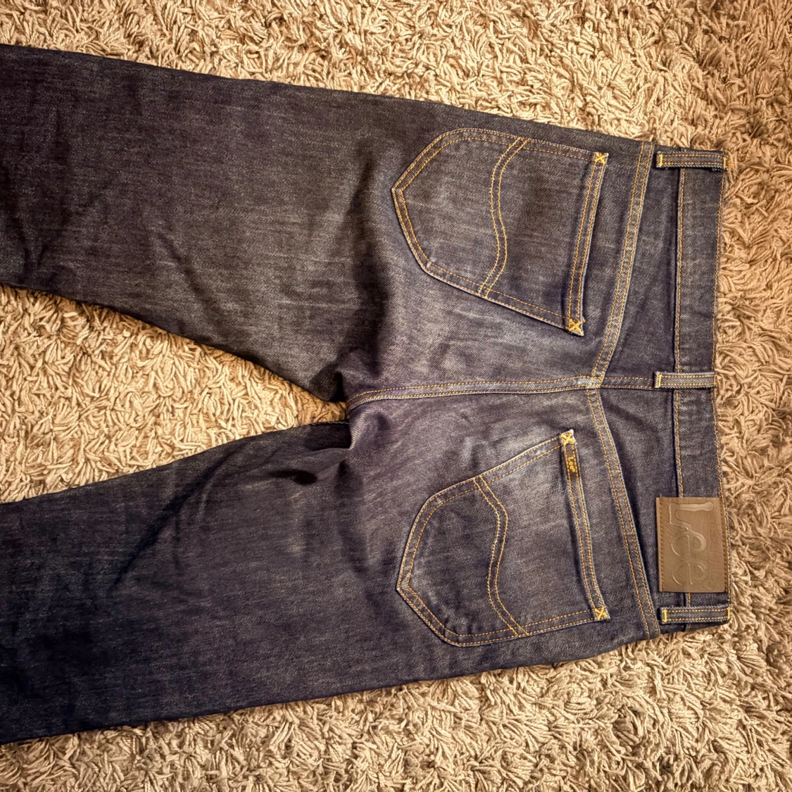 Mörkblå Lee Daren jeans W30 L32 - 1