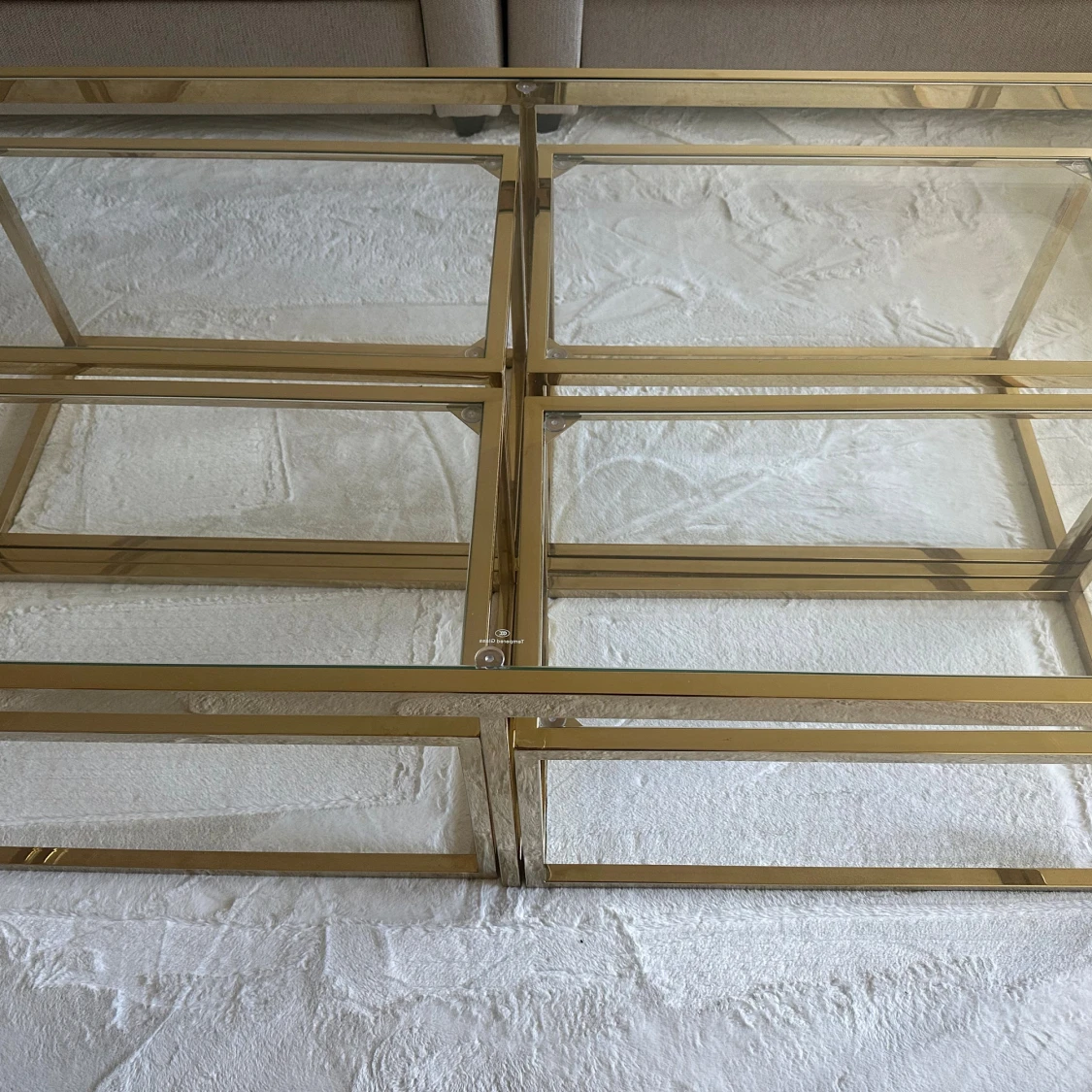 Soffbord med 4 sidobord  - 3