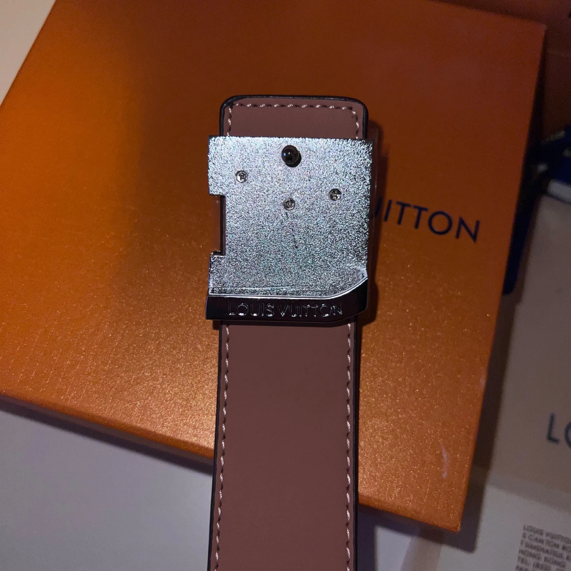 Louis Vuitton bälte brunt - 4