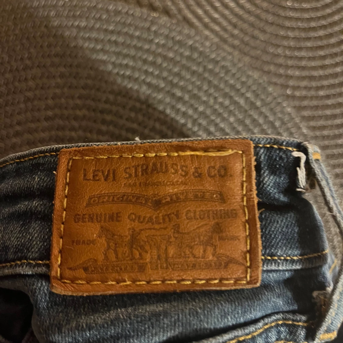 Levi's 715 Bootcut jeans blå, stl 26 - 3
