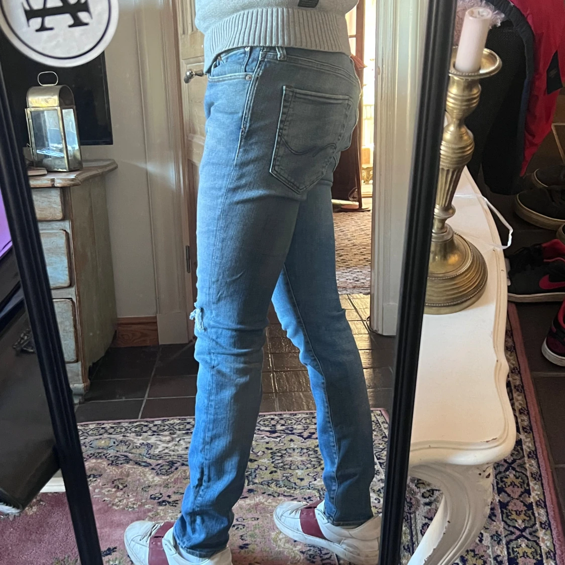 Jack & Jones  jeans med slitningar slim Liam 31/32 - 1