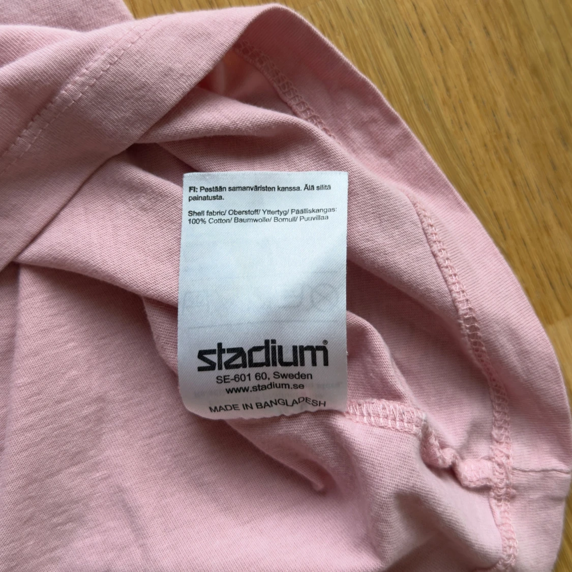 Ljusrosa t-shirt från SOC i bomull - 4