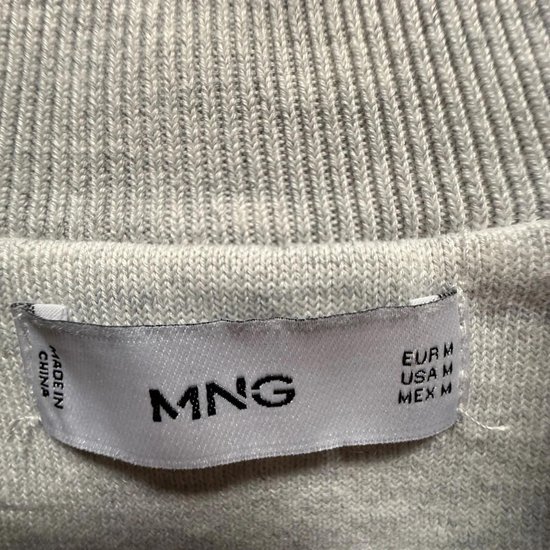 Grå  zip tröja - 2