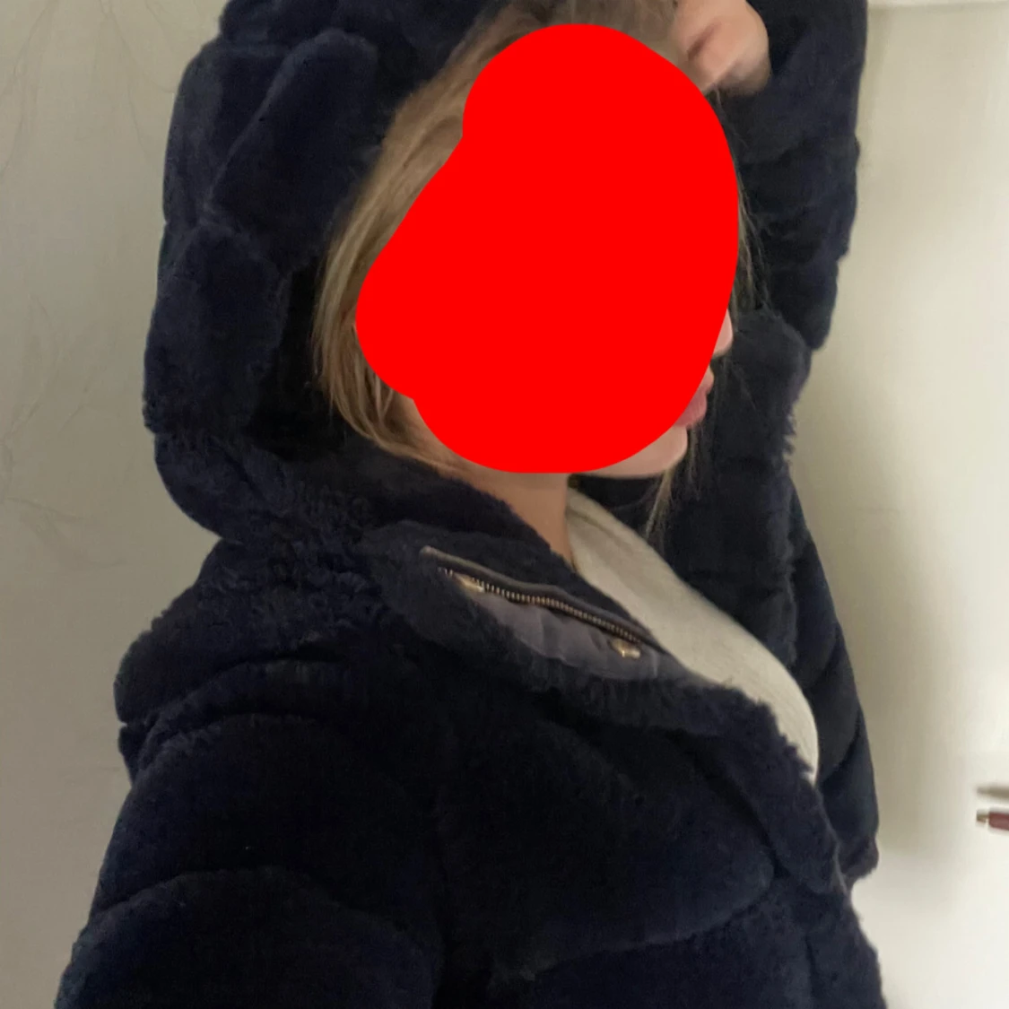 Mörkblå teddyjacka från samsoesamsoe 