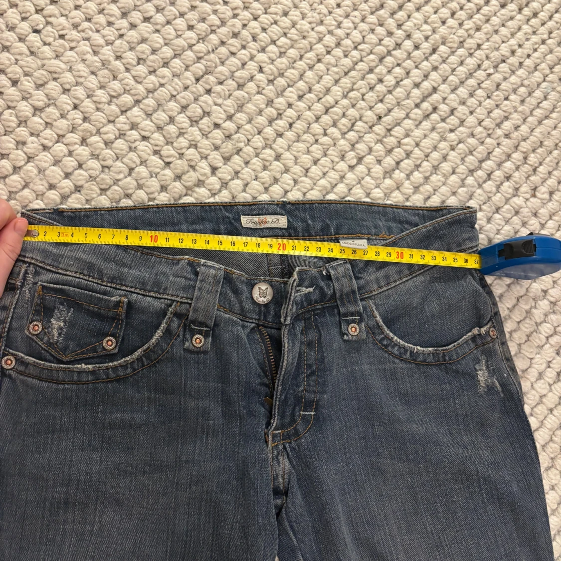 Lågmidjade jeans - 2