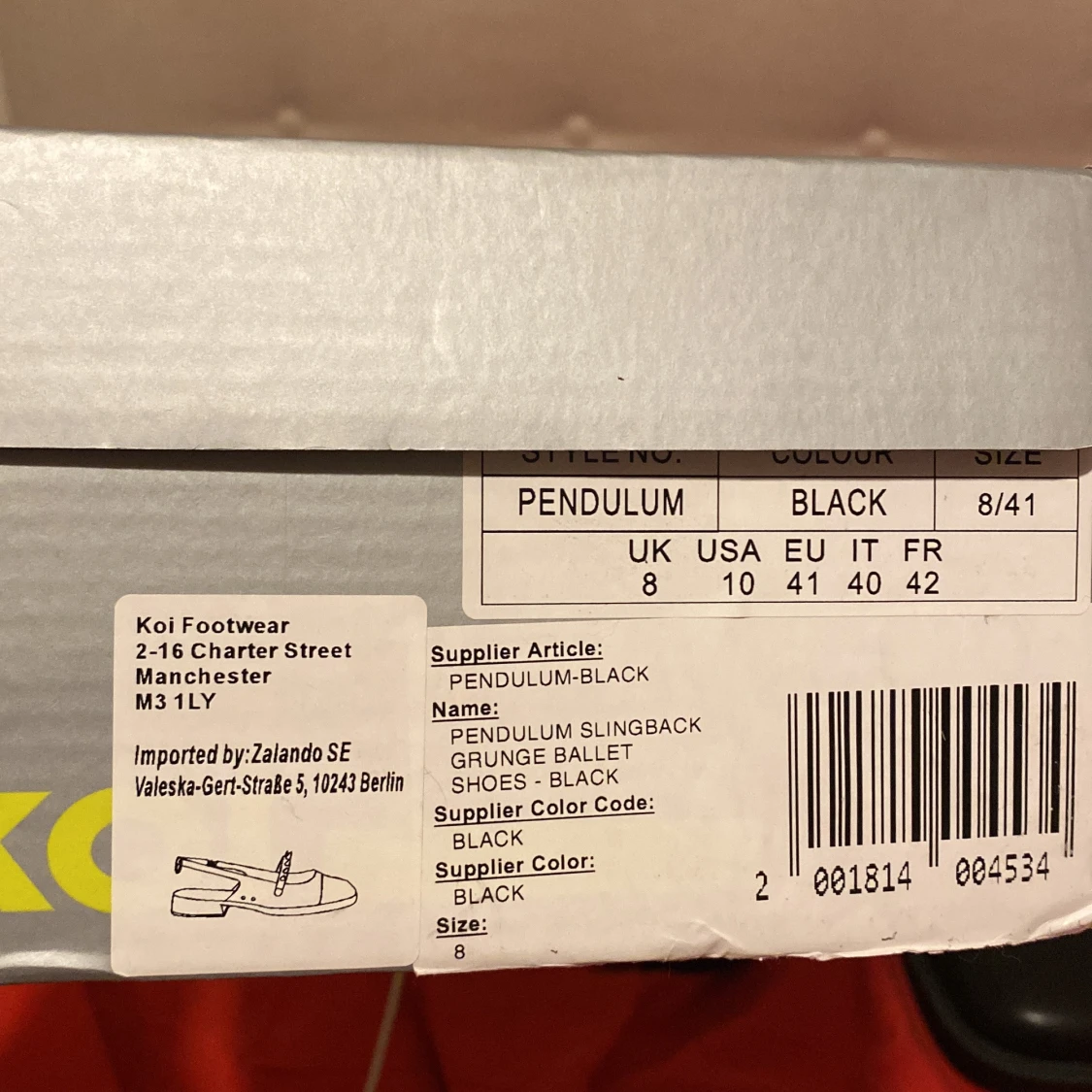 *HELT NYA* Koi footwear charter street manchester skor  - 2