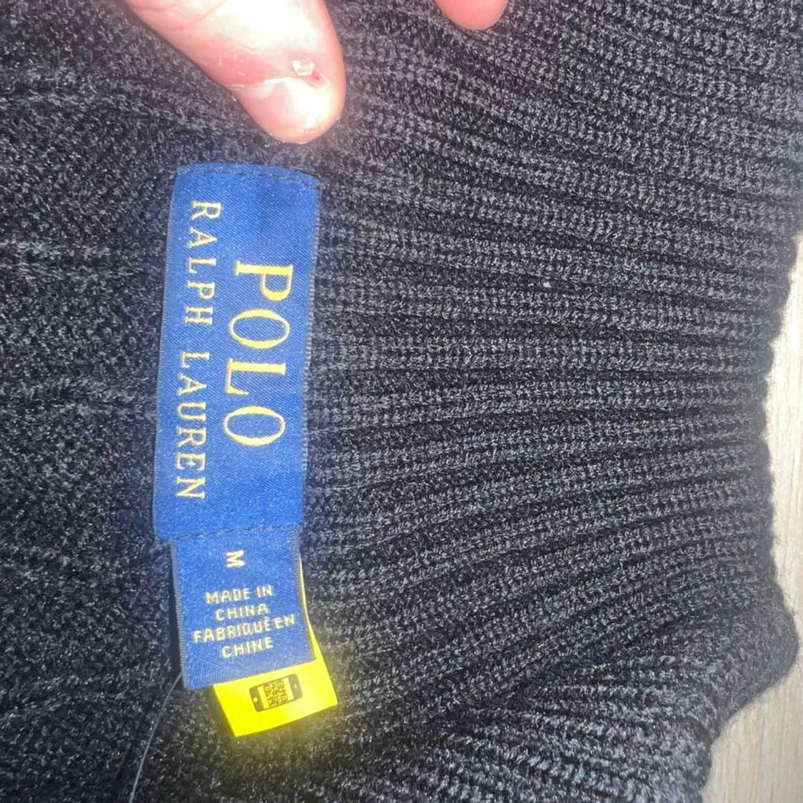 Svart stickad tröja Polo Ralph Lauren - 2