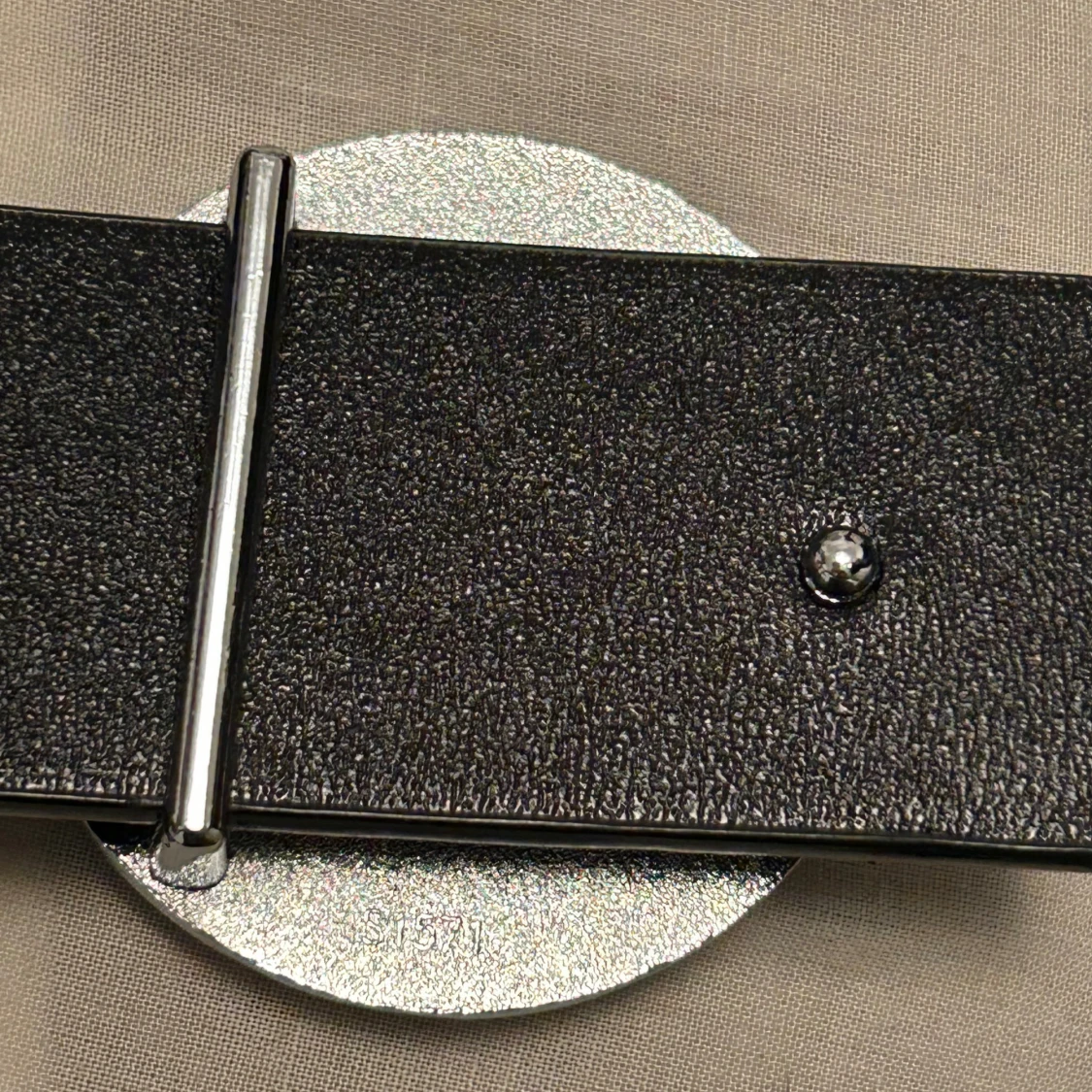 Versace svart skärp med Medusa-spänne - 2