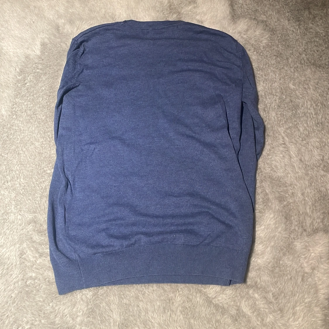 Blå långärmad tröja från Dressmann - 1