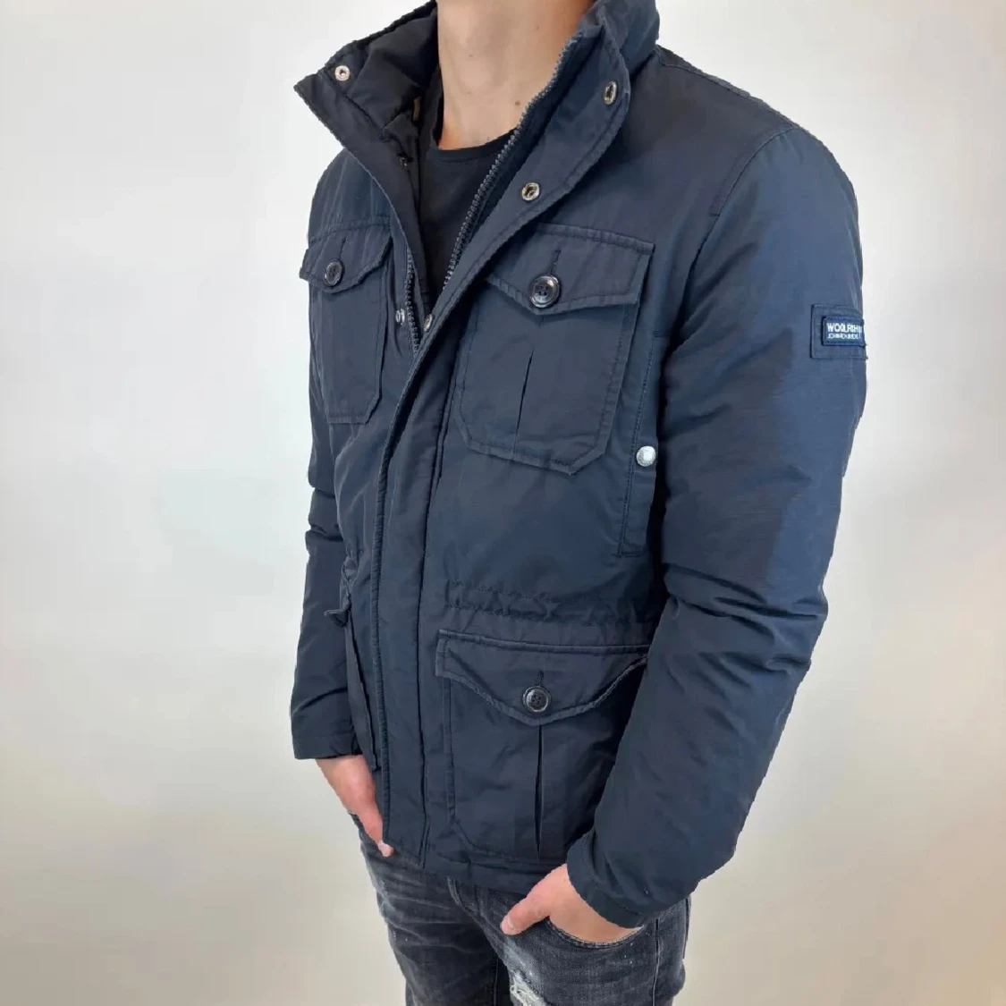 Mörkblå parkajacka från Woolrich - 1