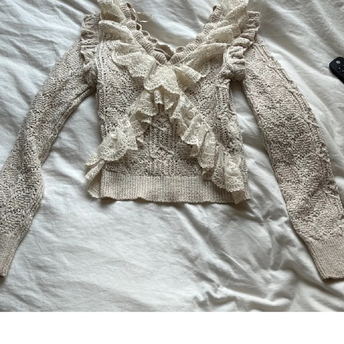 Stickad blus ifrån zara - 1