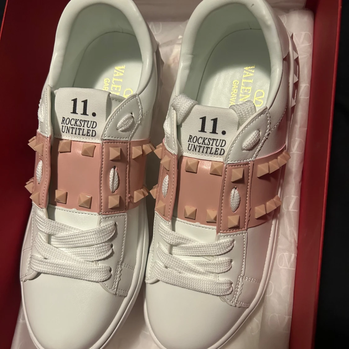 Valentino Open Studs Pink Rosa 39 EU Helt Nya ;D😎 - 1