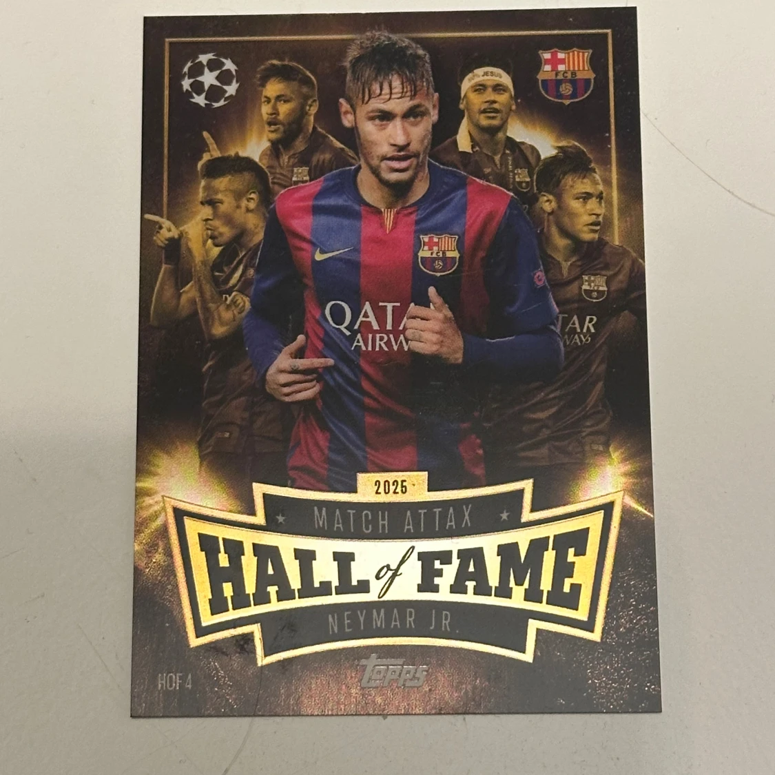 Match Attax Hall of Fame Neymar Jr.