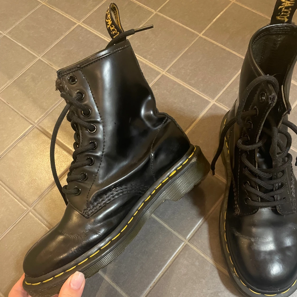 Svarta Dr. Martens boots - 3