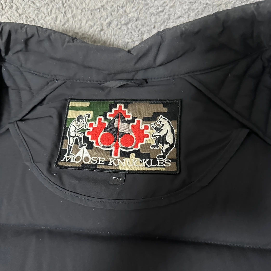 Svart pufferjacka Moose Knuckles XL - 2