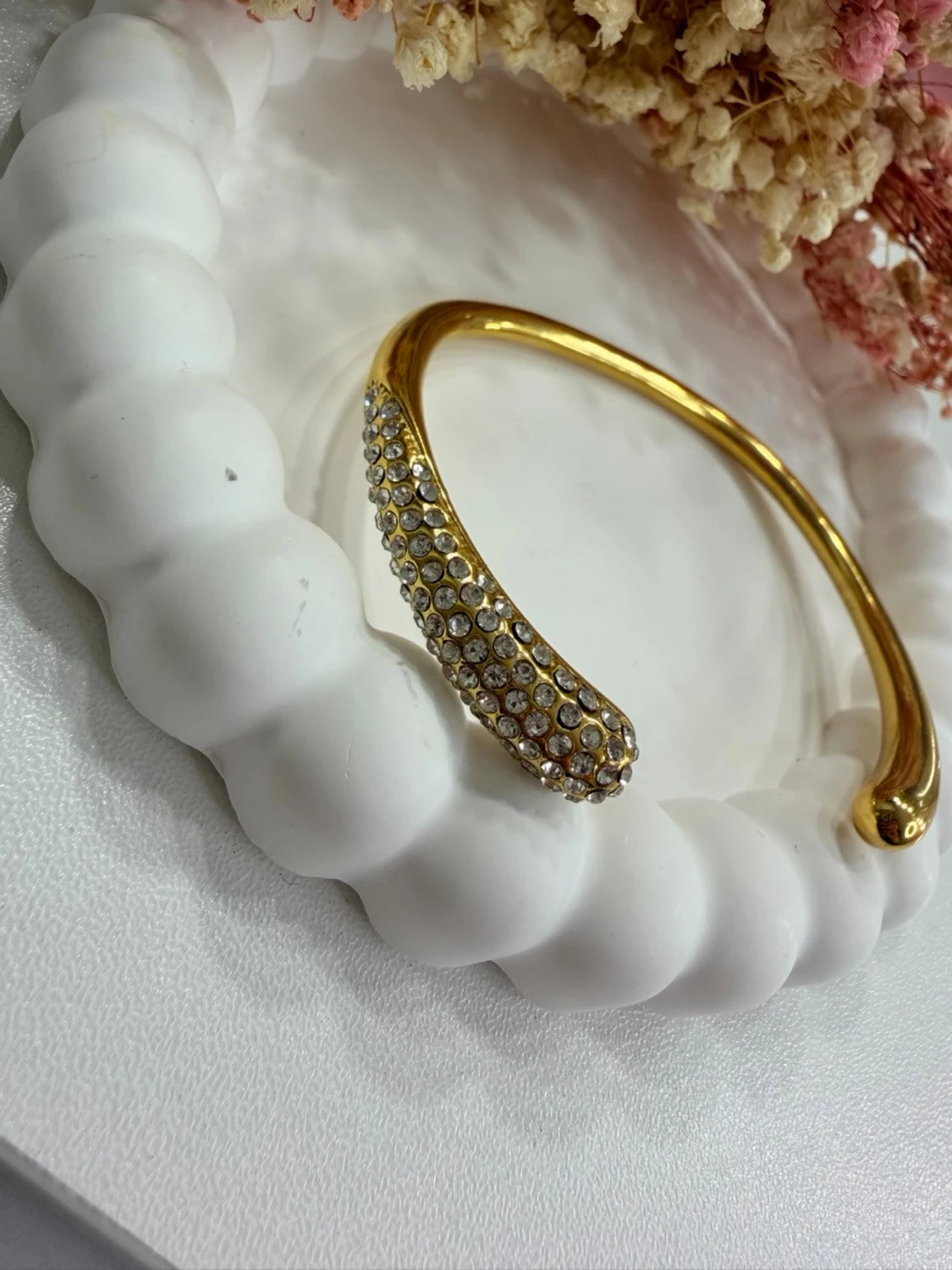 18k guldpläterat armband  - 1