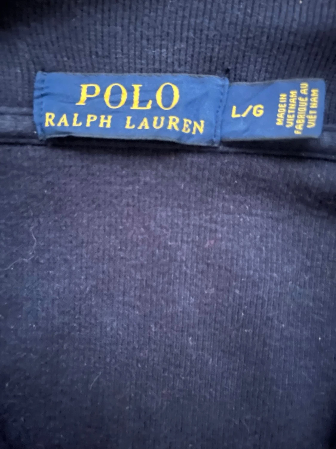 Marinblå half zip från Polo Ralph Lauren - 2