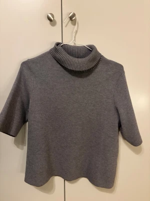 Grå polotröja - Aldrig använd nästan. Strolek M men den passar på mig som har xs-s i de mesta