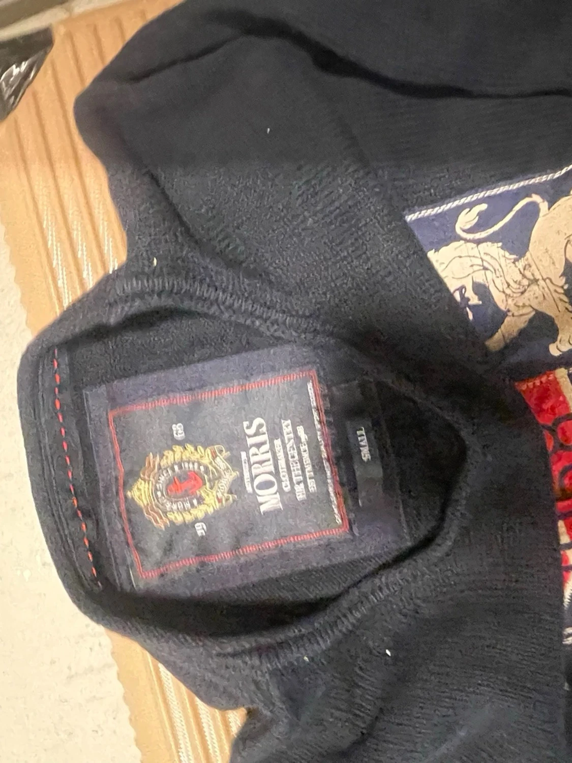 Svart t-shirt från Morris med tryck - 2